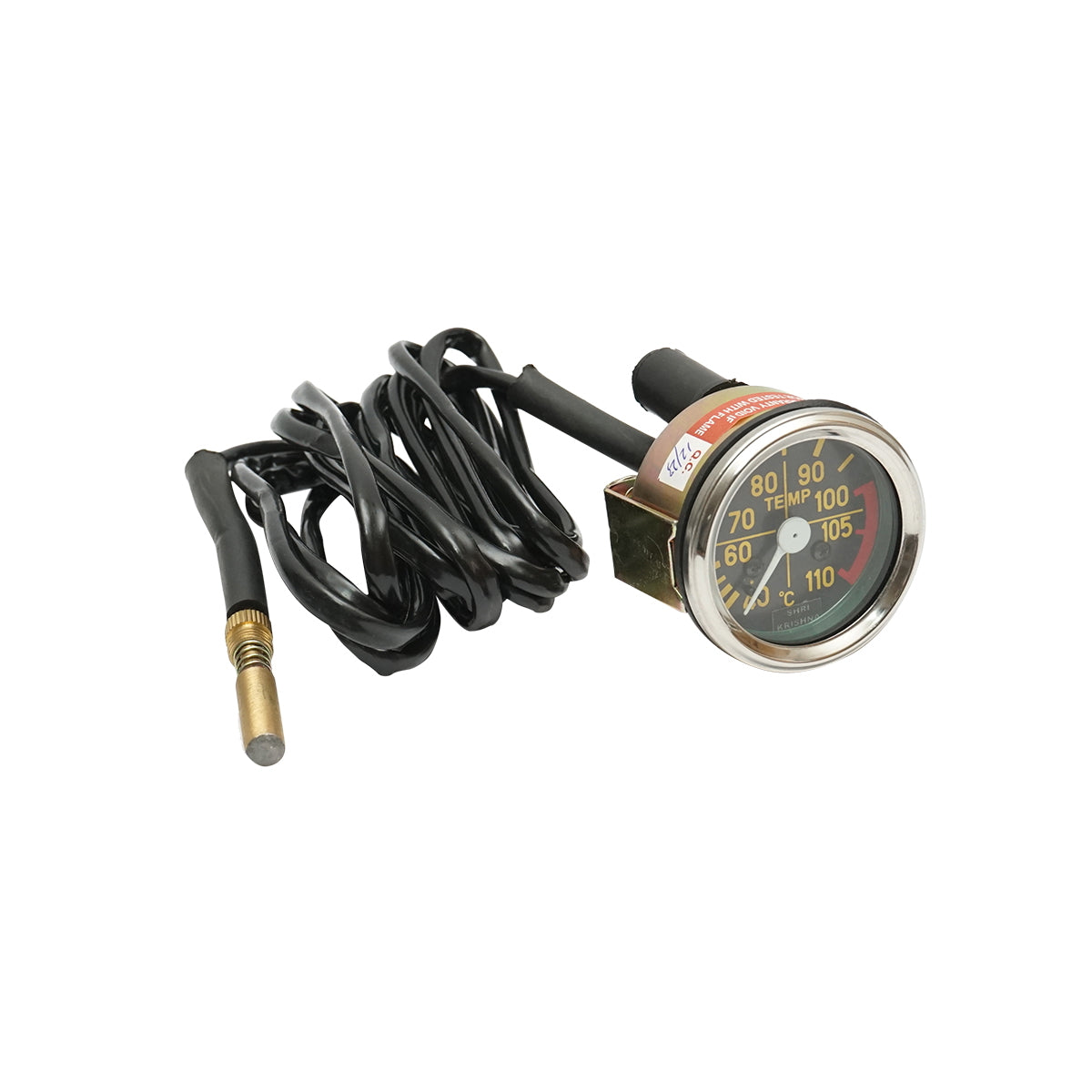 Water temperature indicator mechanical with probe for JCB OEM code 704-50099 Breckner Germany