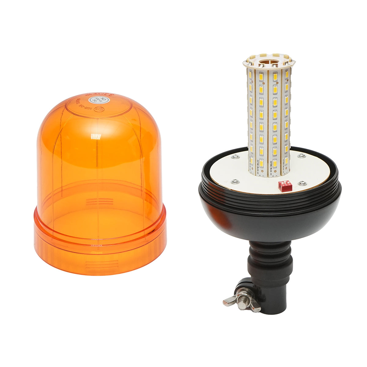 12-24V LED beacon for foot support with 3 functions IP65