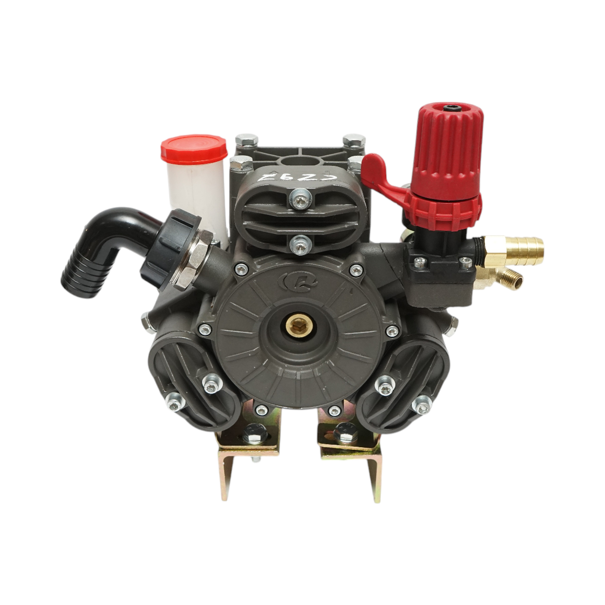 Pump P-100 with 3 pistons Z=6/8.4mm flow for herbicide applicator (compatible with Polish model)