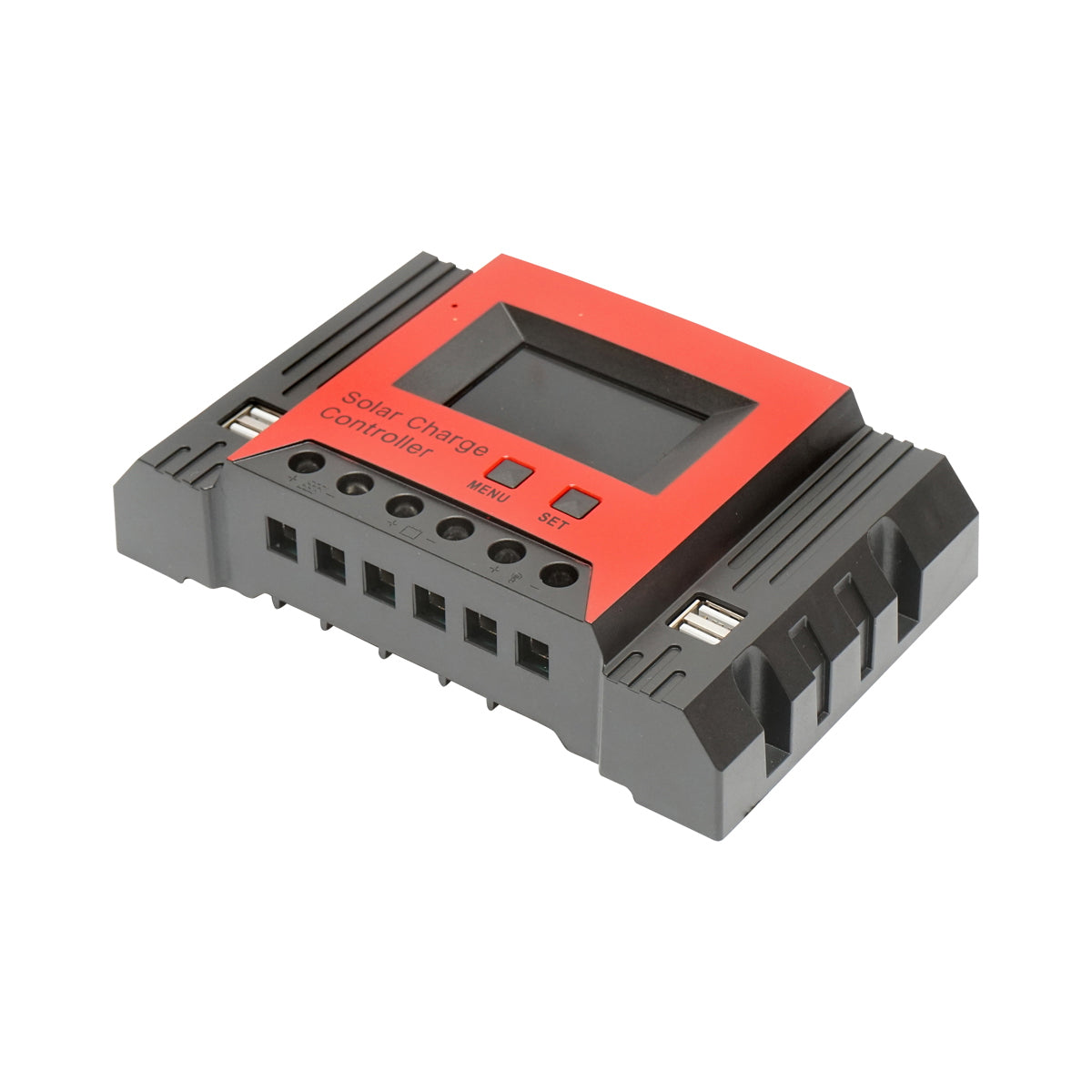 PWM voltage regulator for solar panel 60A 12V/24V 4X USB port (12V=780W) (24V=1560W) max. 50V