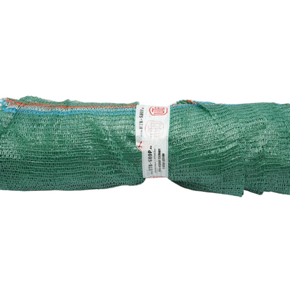 Mesh bag 500x800mm Raschel type for vegetables 40Kg light green