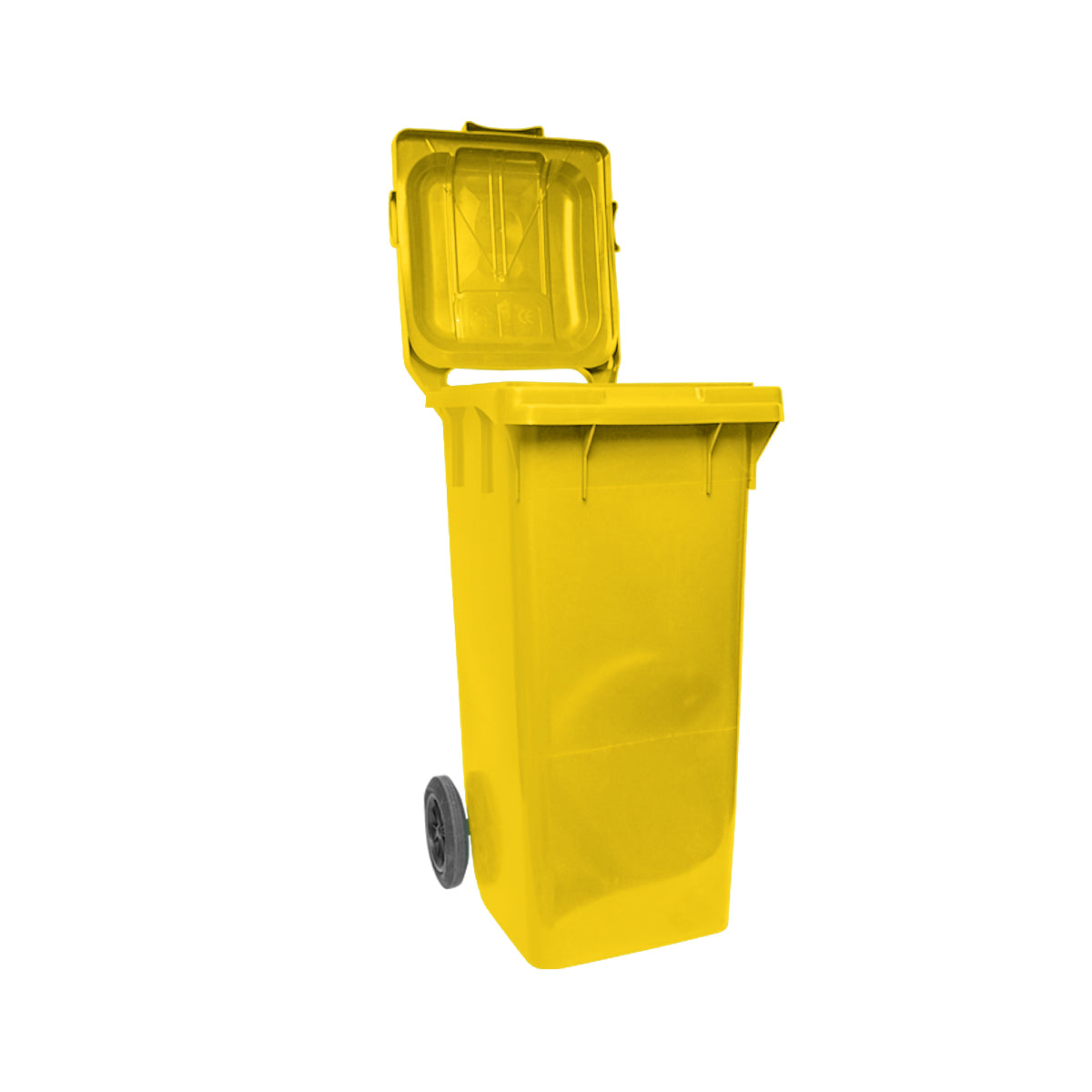 120L yellow trash bin Breckner Germany