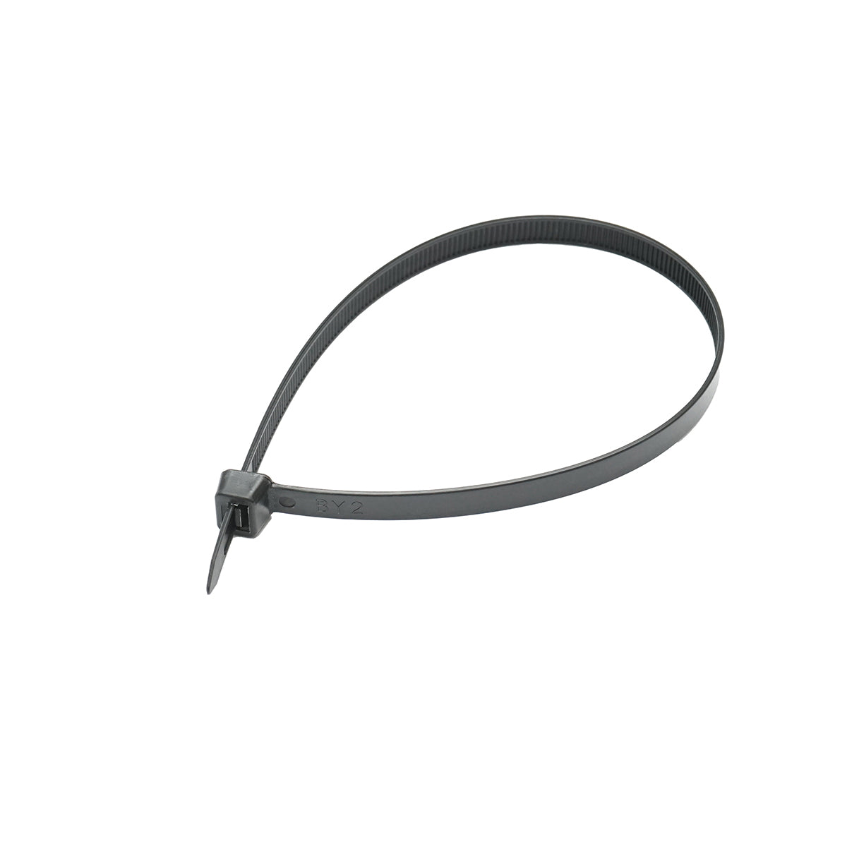 Facet, plastic collar 7.5x300mm, black, set of 100 pieces Breckner Germany