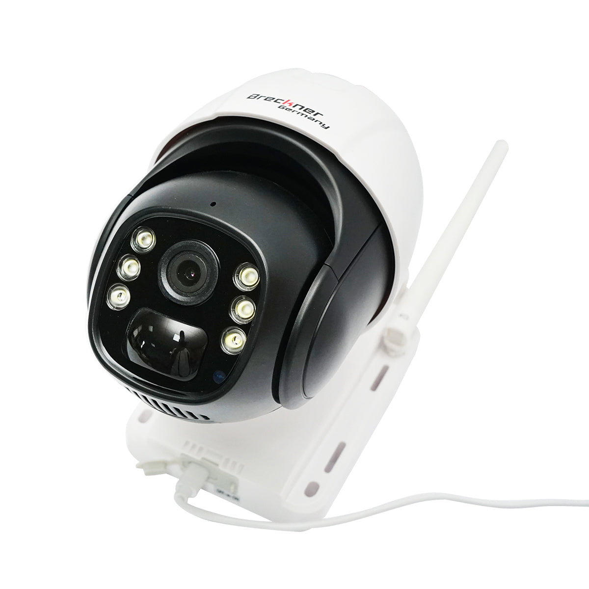 4G surveillance camera, 24/7 rotating, fully autonomous, solar panel charging, PTZ, 1080P, PIR, IP66