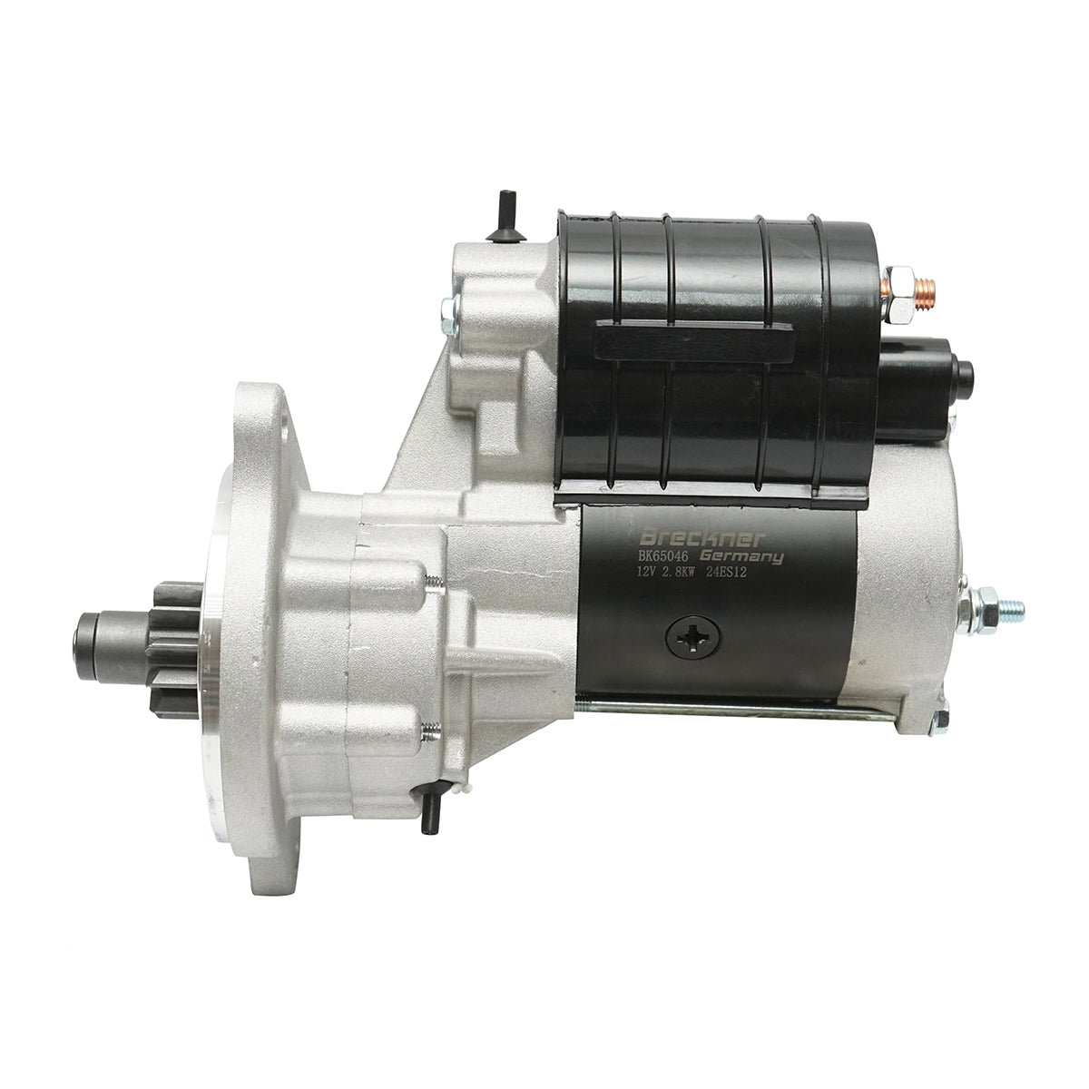 D-1010 Electromotor with reducer 12V, 2.8 kW, Z11 Breckner Germany
