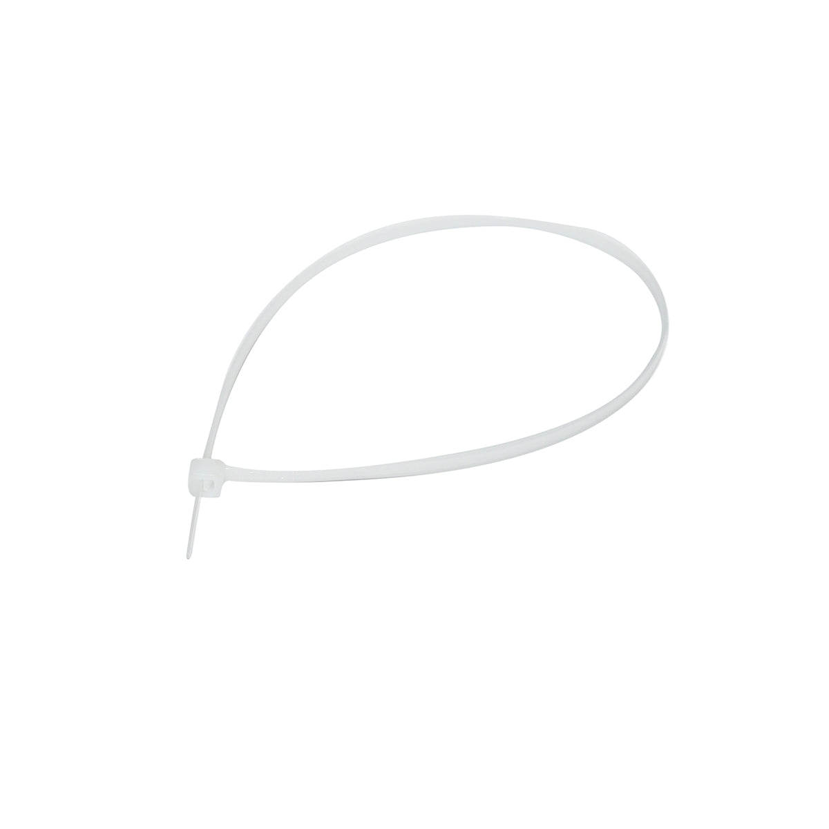 Facet, plastic collar 3.6x300mm, white, set of 100 pieces Breckner Germany