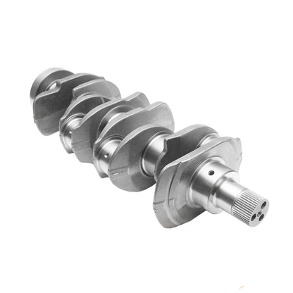 Crankshaft, crankshaft Massey Ferguson, Landini, JCB, 4-cylinder Perkins engine OEM code 4227066M91, 3637401M91, ZZ90081, 02101825, 31315985 Breckner Germany
