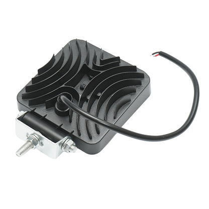 Lamp 5 LEDs 10-30V 15W beam angle 30 degrees spot type 108x108x36mm IP67 6000K Breckner Germany