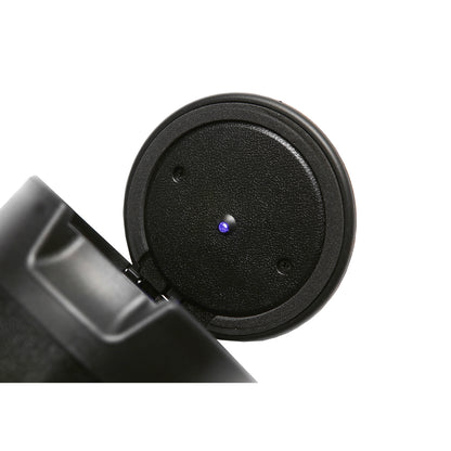 Universal black car ashtray with blue LED light