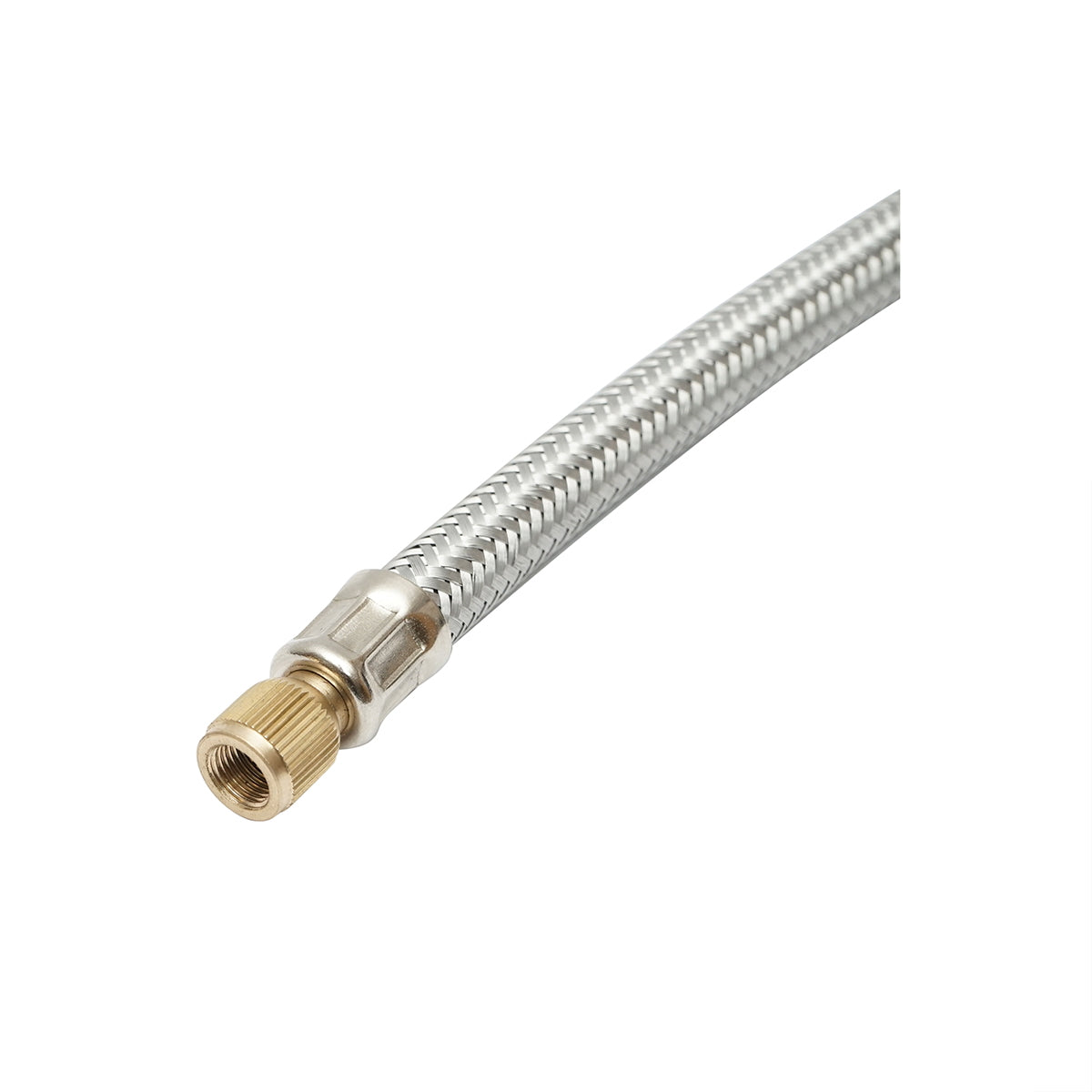 Wheel valve extension with metal protection and clip with screw 250/280mm