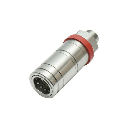 Hydraulic coupling, mother for John Deere, New Holland, Case IH, Steyr OEM codes 47370116, 5190882, 87381944, AL112951, AL200979, AL221083, AL119348, AL166181, AL220275.