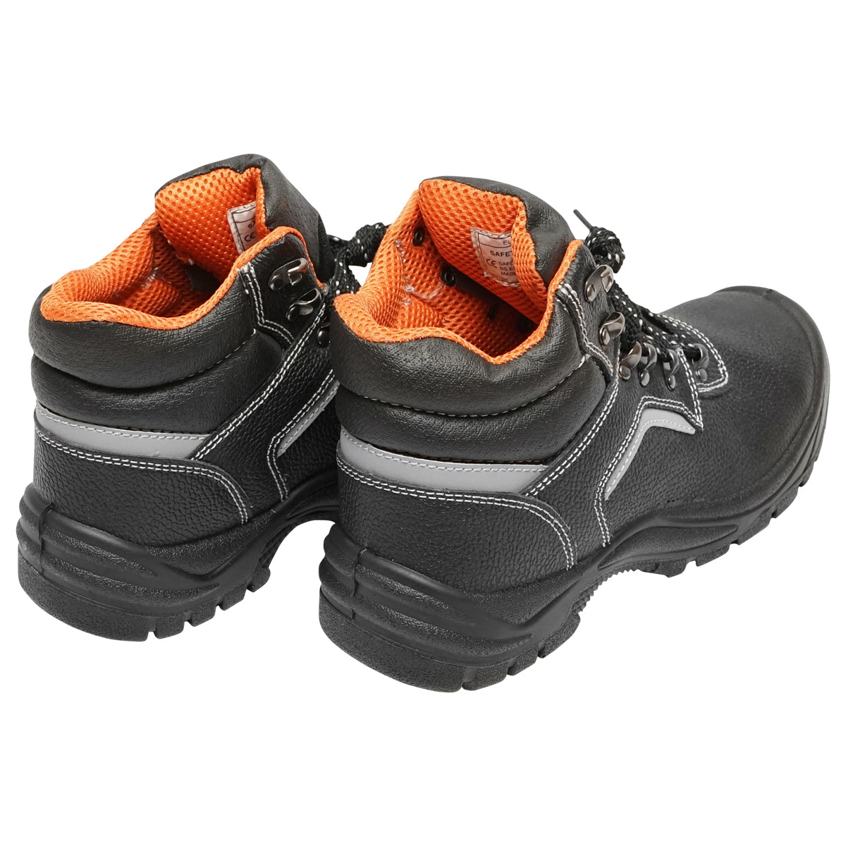 Work boots size 44 with a toe cap and steel sole insert 5015