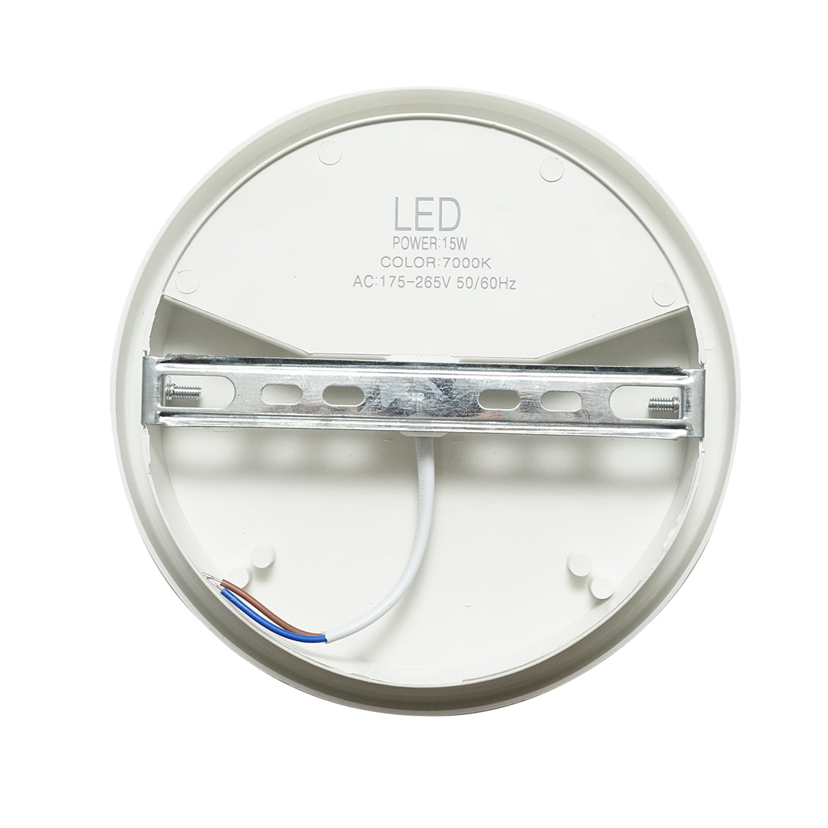 LED ceiling light 15W, 220V, 7000K cold light lighting fixture 165x58mm interior/exterior Breckner Germany