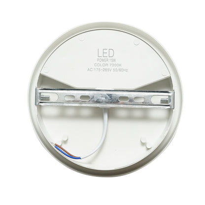 LED ceiling light 15W, 220V, 7000K cold light lighting fixture 165x58mm interior/exterior Breckner Germany