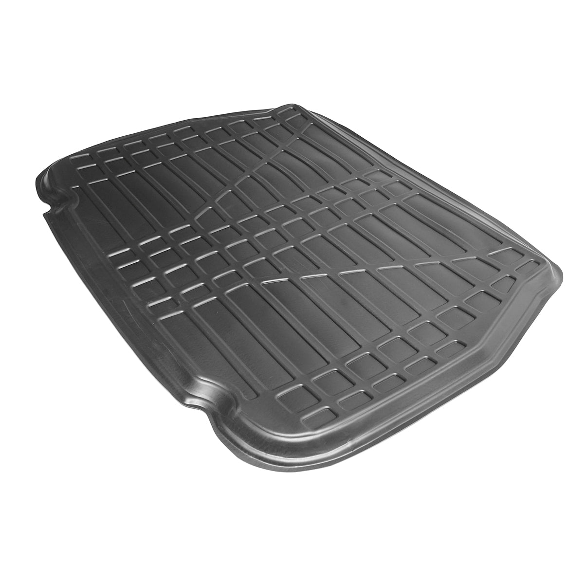 Rubber trunk mat type carpet for Toyota C-HR with spare wheel, manufactured from 2016 onward.