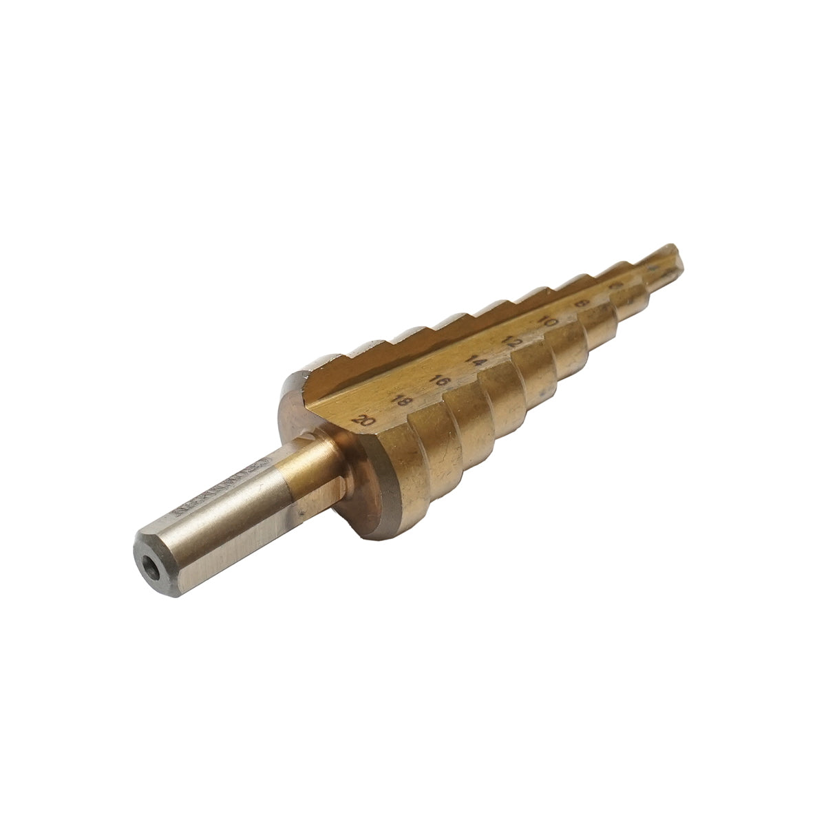Conical drill bit in 9 steps 4-20mm made of 4241 HSS steel for metal, aluminum, wood, plastic, brass Crownman