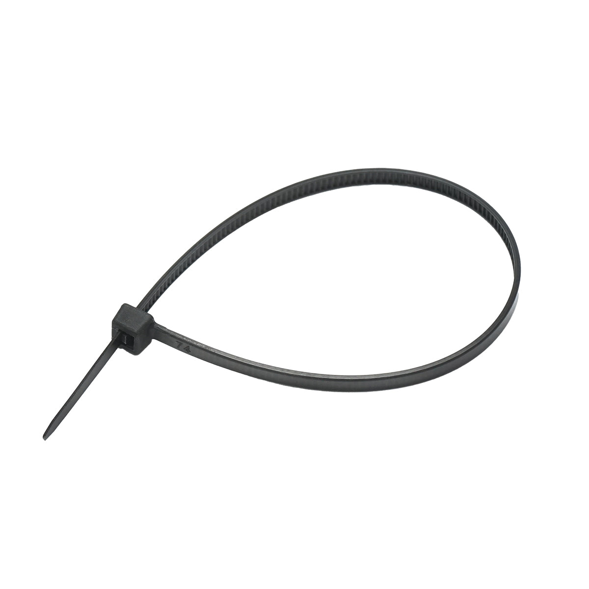 Facets, plastic collar 3.6x200mm black set of 100 pcs Breckner Germany