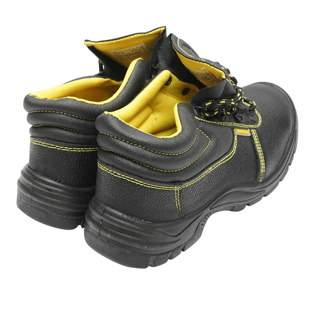 Protective boots with toe cap and steel sole insert, size 40 Crownman