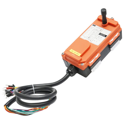 Wireless industrial remote control with 6 commands DC 12V/24V and water protection Breckner Germany