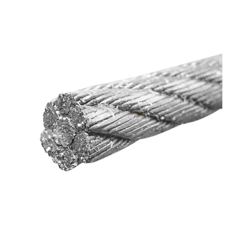 Steel winch cable 6x25 diameter 11mm with metal core 500m/roll weight 0.7kg/1m