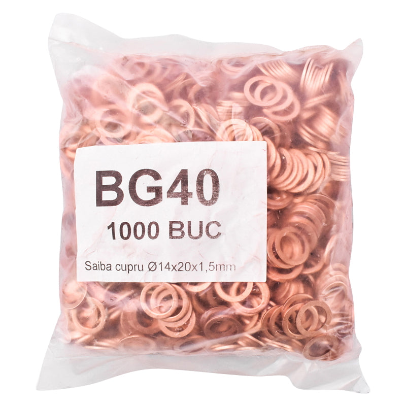 Copper tube 14x20x1.5mm