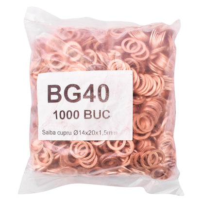 Copper tube 14x20x1.5mm