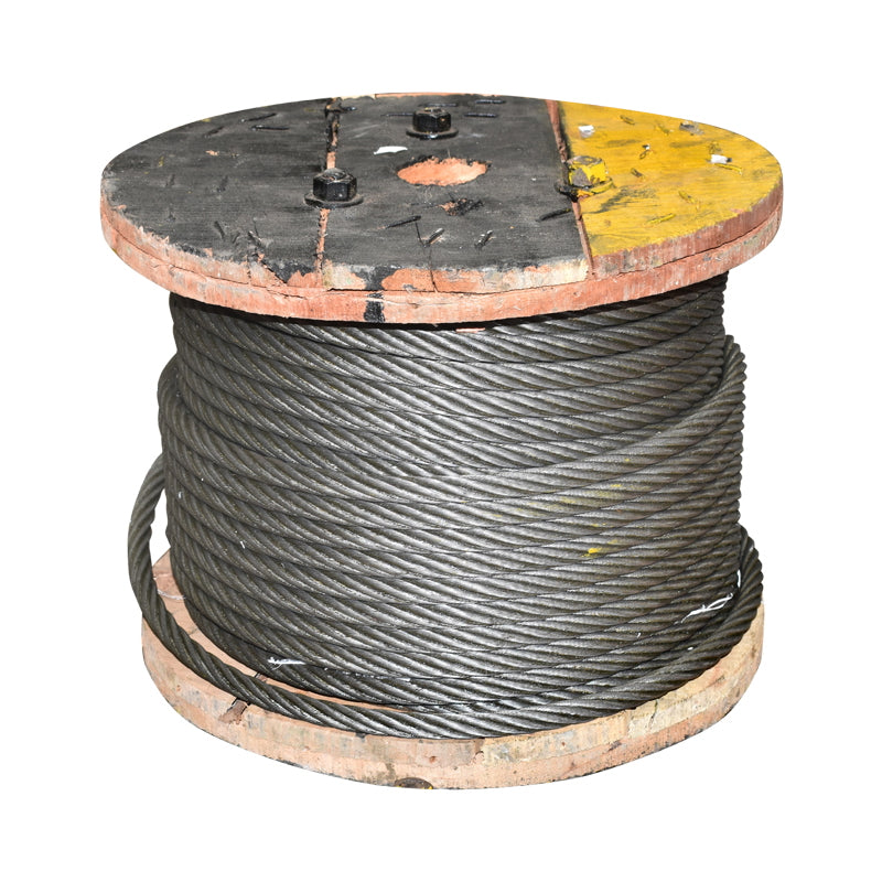 Steel winch cable 6x37 Ø 13mm with metal core 60m/roll