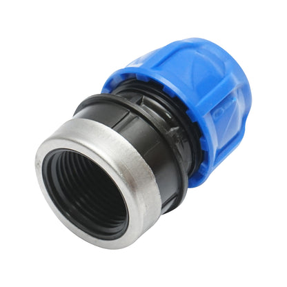Compression fitting with internal thread D25mmx1 inch, PN16 for irrigation systems