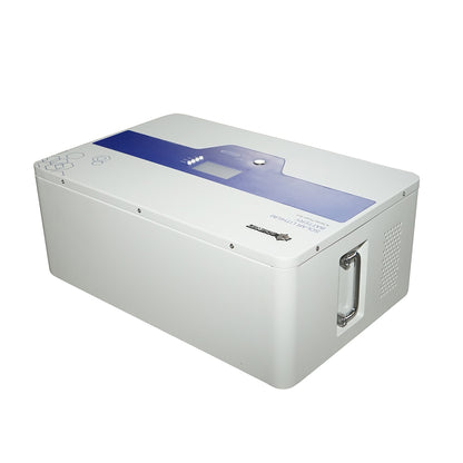 Li-ion LifePo4 Battery 25.6V, 100Ah with BMS, deep cycle, LCD display 410x370x160mm IP54 Bourget