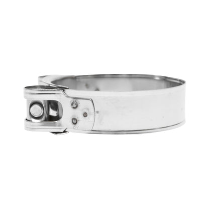 Power collar, stainless steel clamp with screw 304SS for hoses 74-79mm Breckner Germany