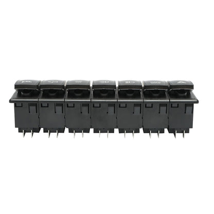 Control panel, 7-button universal switch