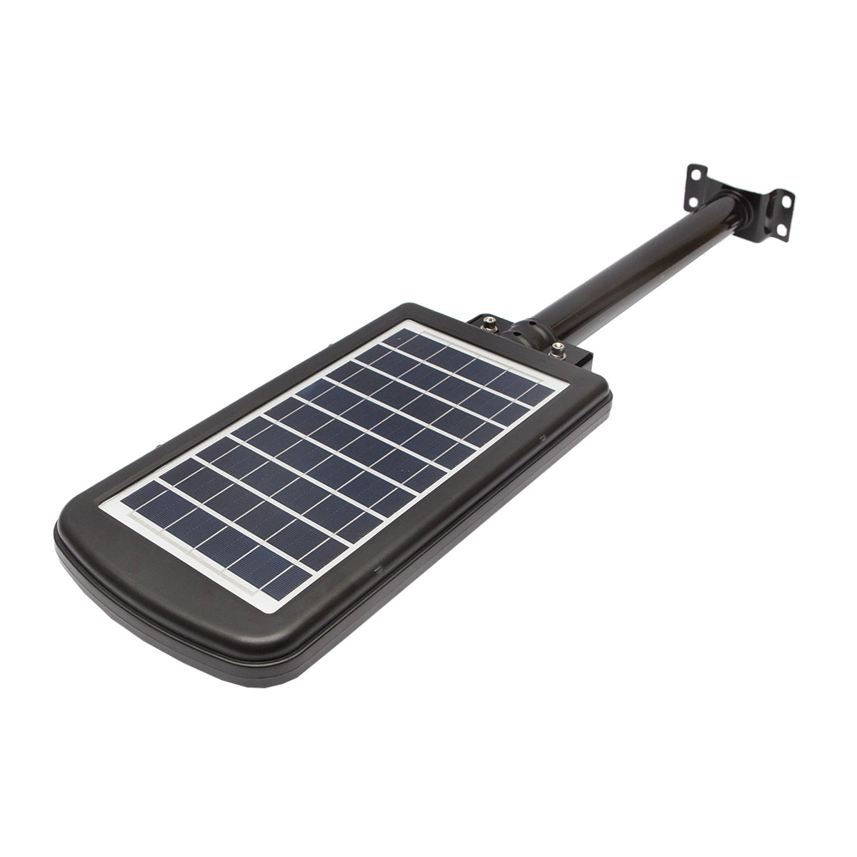 150W LED solar street light, 6500K, IP65 cold light with solar panel and pole mounting Breckner Germany