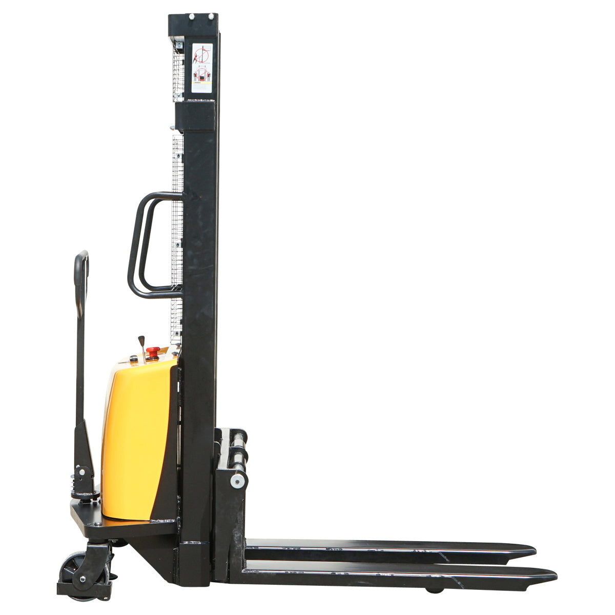 Semi-electric pallet jack with a maximum load of 2T, lifting height of 3000mm, forks 1150mm Breckner Germany
