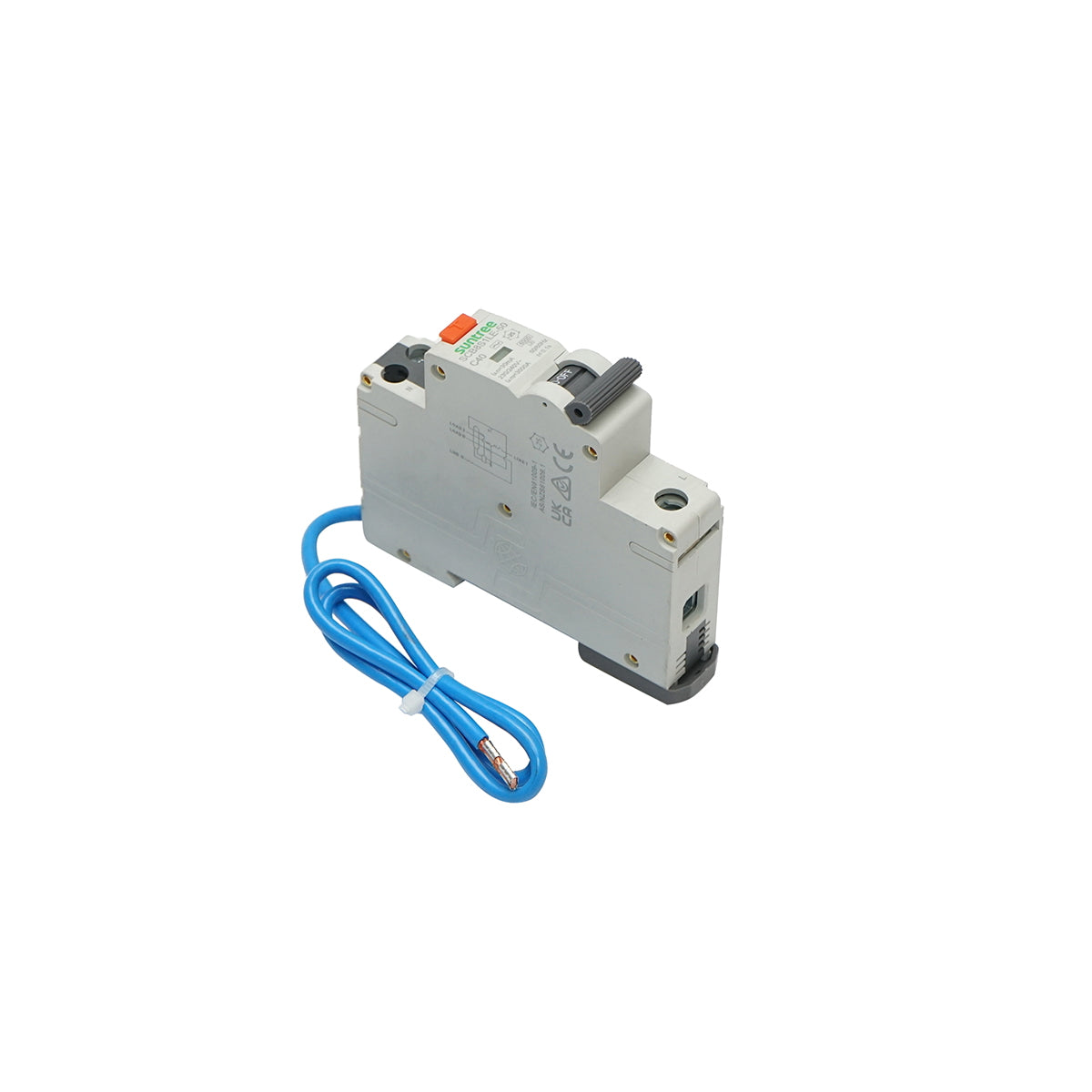Automatic switch with differential protection RCBO 1P+N 50A 30mA, AC Suntree
