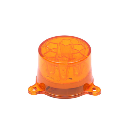 Universal round LED lamp 12/24V yellow Breckner Germany
