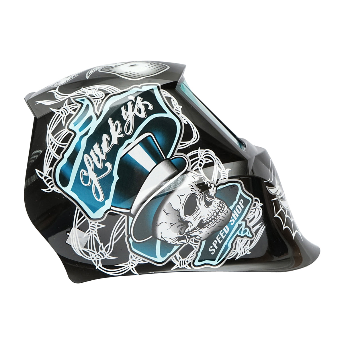 Breckner Germany Automatic Welding Mask Black Skeleton