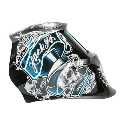 Breckner Germany Automatic Welding Mask Black Skeleton