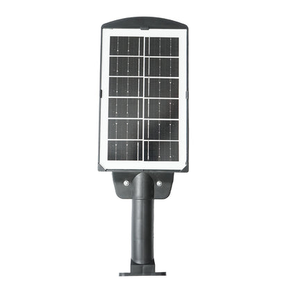 LED solar street lamp 6500K with 3W solar panel, 18000mAh battery, pole mount IP67 Breckner Germany