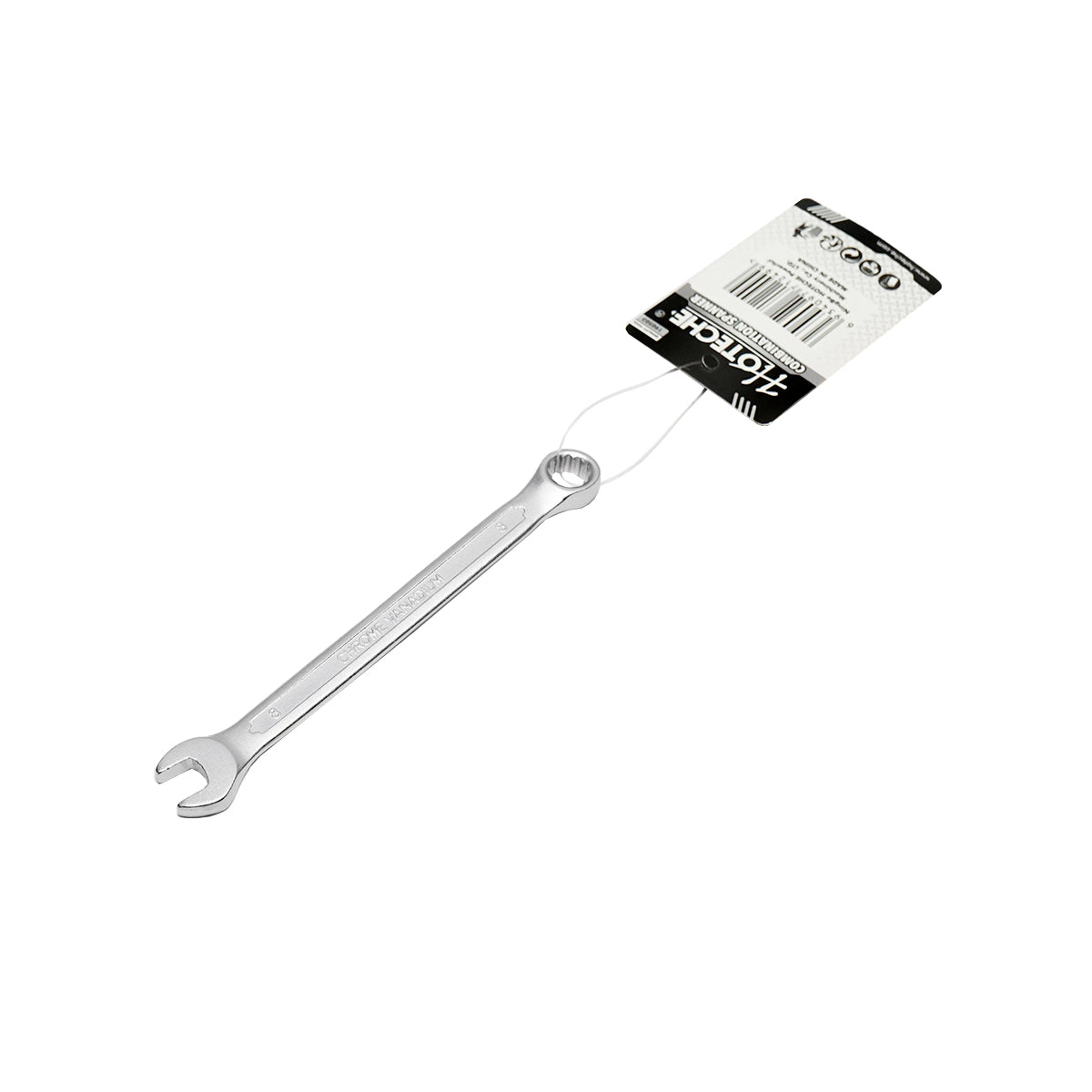 Fixed and ring adjustable wrench 8mm Hoteche