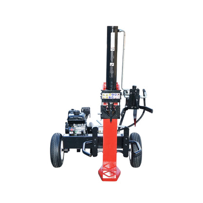 Vertical wood splitter with 208CC gasoline engine, splitting power 22T, log 610x400mm Breckner Germany