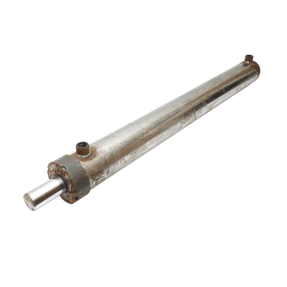 Hydraulic cylinder 950 mm thread M20 with hydraulic connection fi20