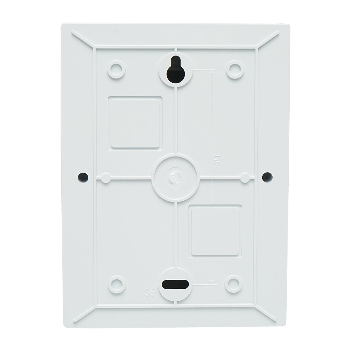 Single row fuse board, 6 modules 200x145x95mm IP40