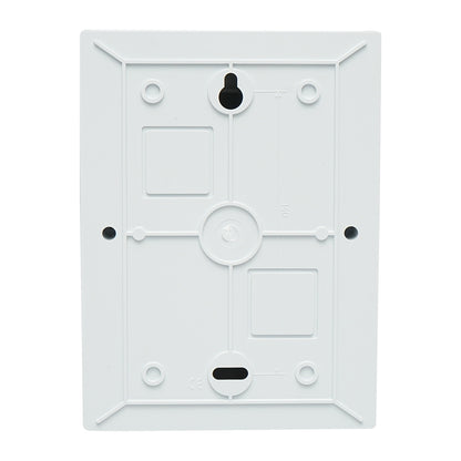 Single row fuse board, 6 modules 200x145x95mm IP40