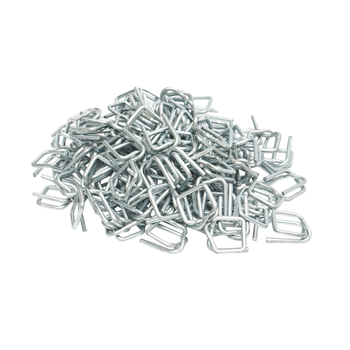 Buckle made of galvanized wire, thickness 3.8mm, 1000 pcs.