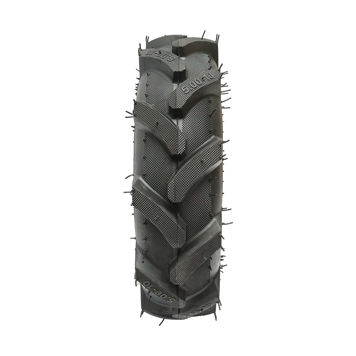 Agricultural tire 500/10 R1 studded with inner tube 6PR