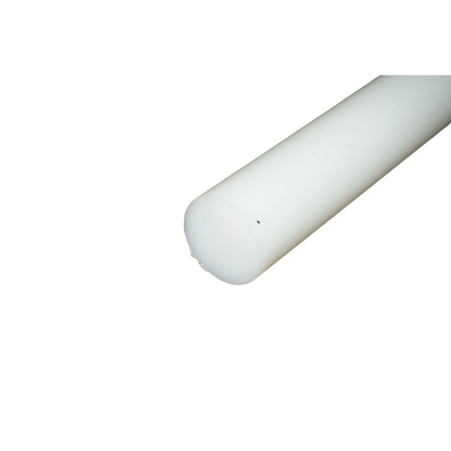 White polyamide PA6 bar 1000x100mm 9.8Kg