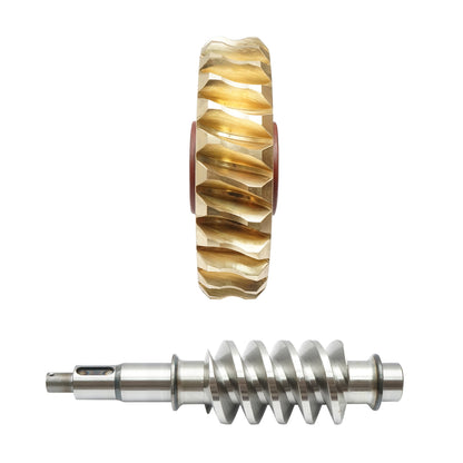Bronze pinion with worm shaft for Forest Tractor winch
