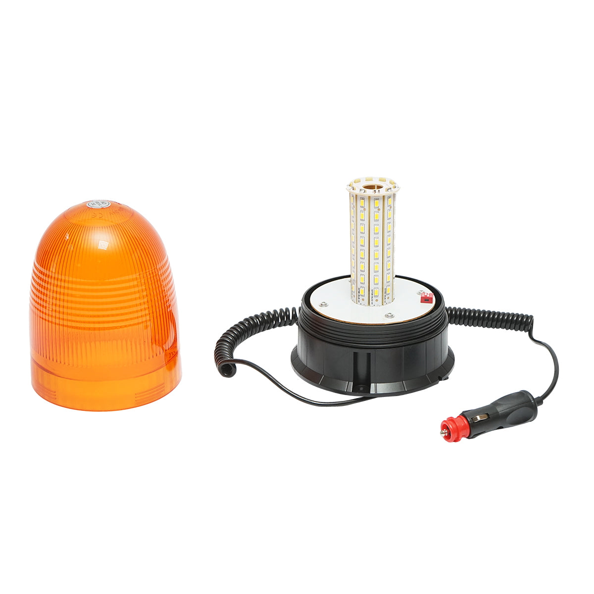 12-24V LED beacon with 3 functions and magnetic base IP65