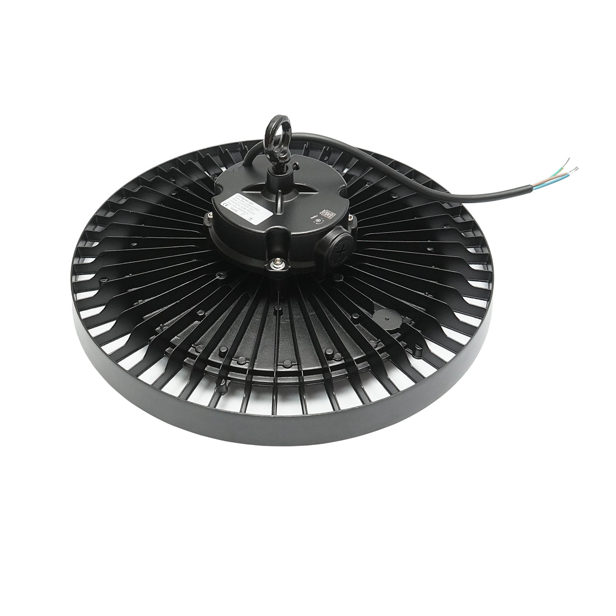 LED High-Bay Industrial Lamp 200W, 220V, 6000K, 30000LM for halls, warehouses 380x140mm Breckner Germany
