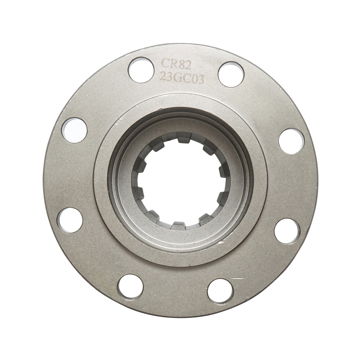 Cardan flange with hole 10 small grooves 8x10.4mm, diameter 119.3x59.8mm
